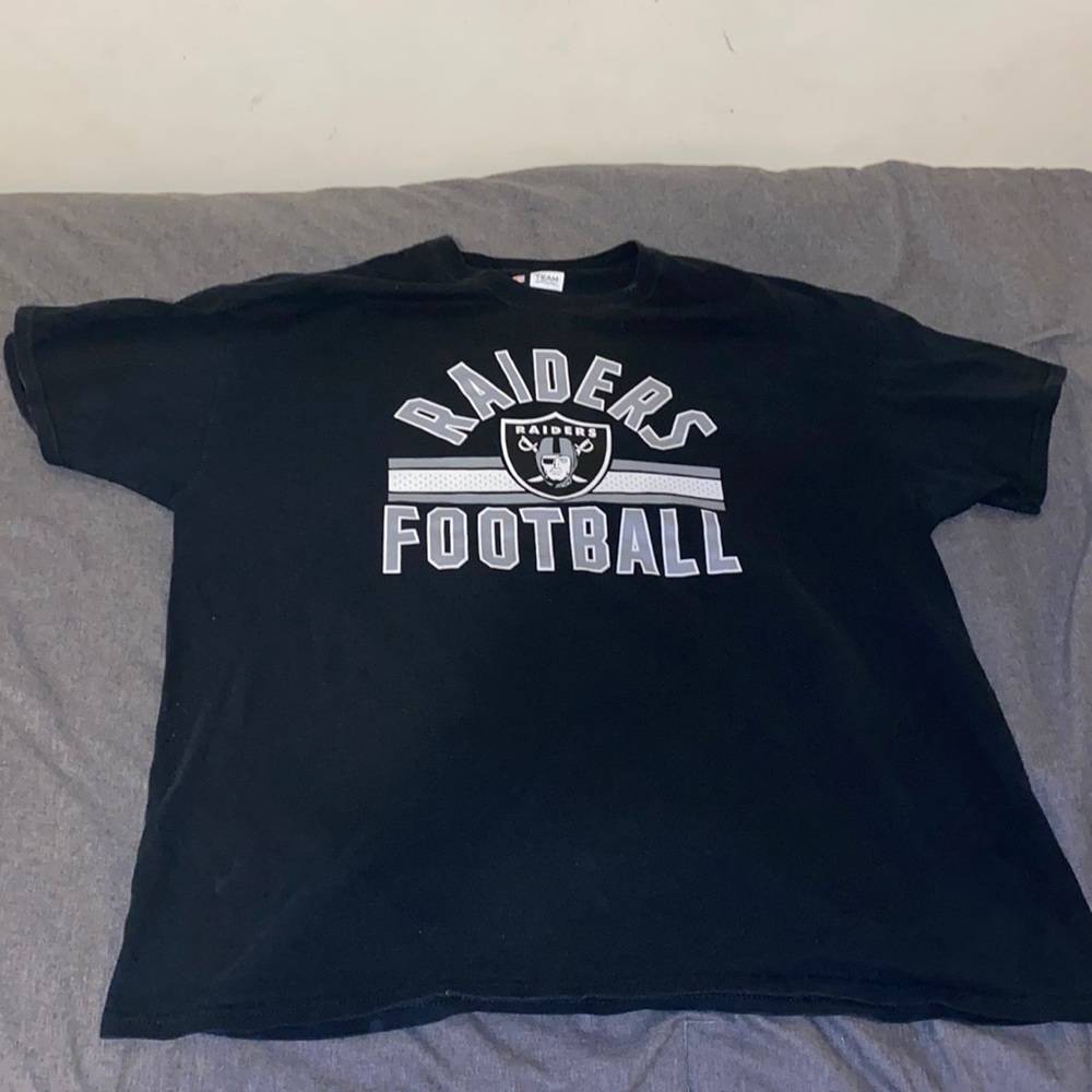 Raiders Football Team Apparel Shirt XL